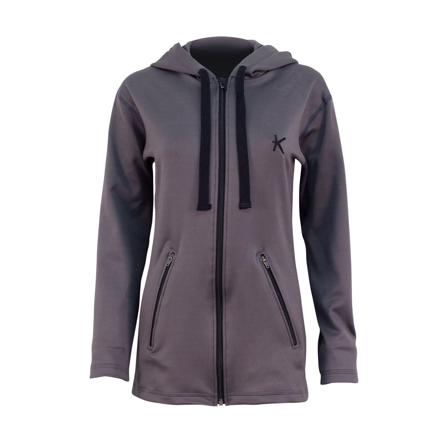 Kymira Infrared Zipped Fleece Hoodie for Women.