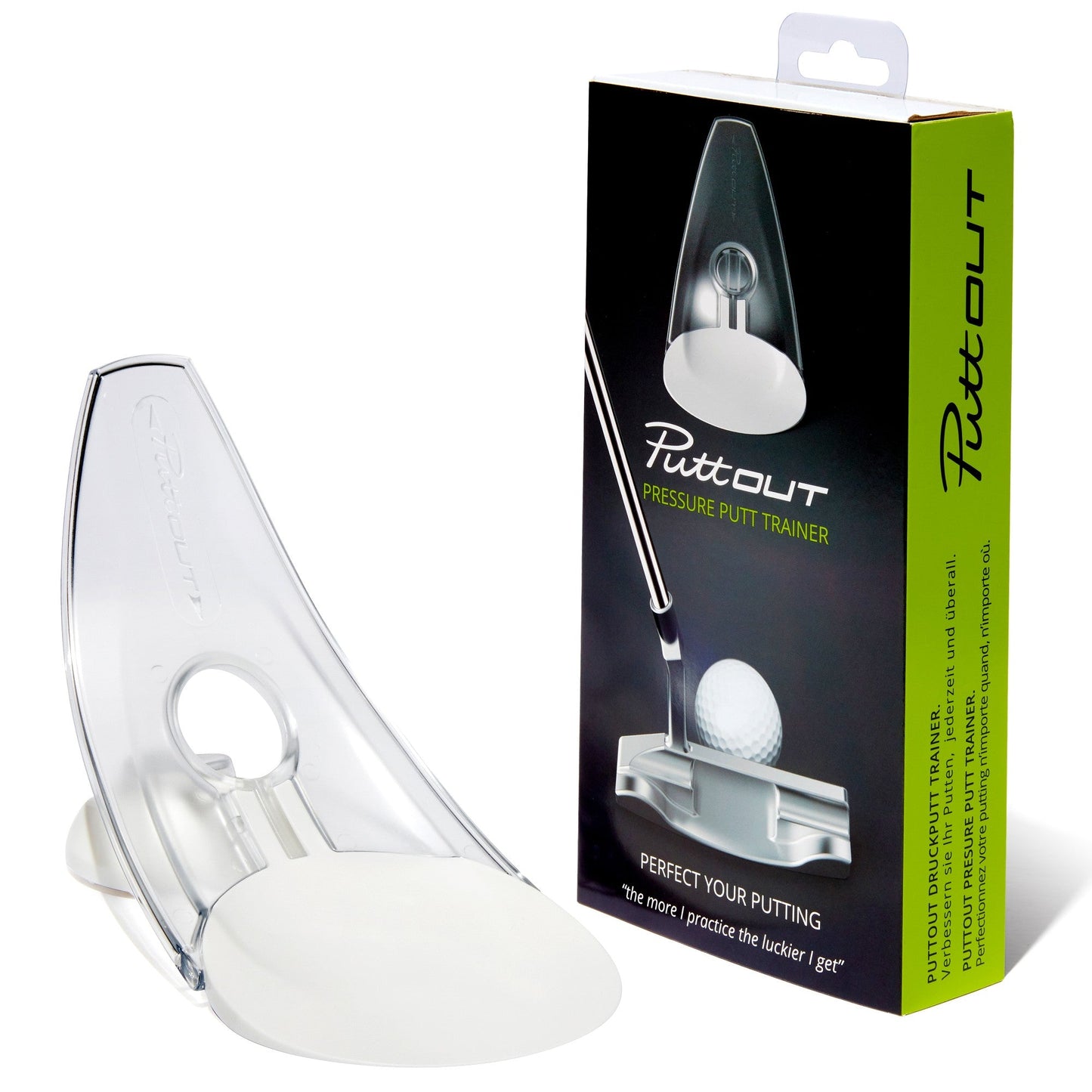 PuttOUT Pressure Putt Trainer.