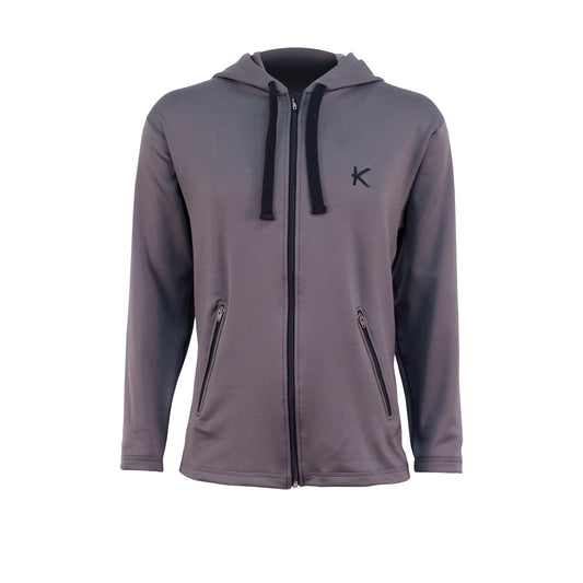 Kymira Zipped Fleece Hoodie for Men.