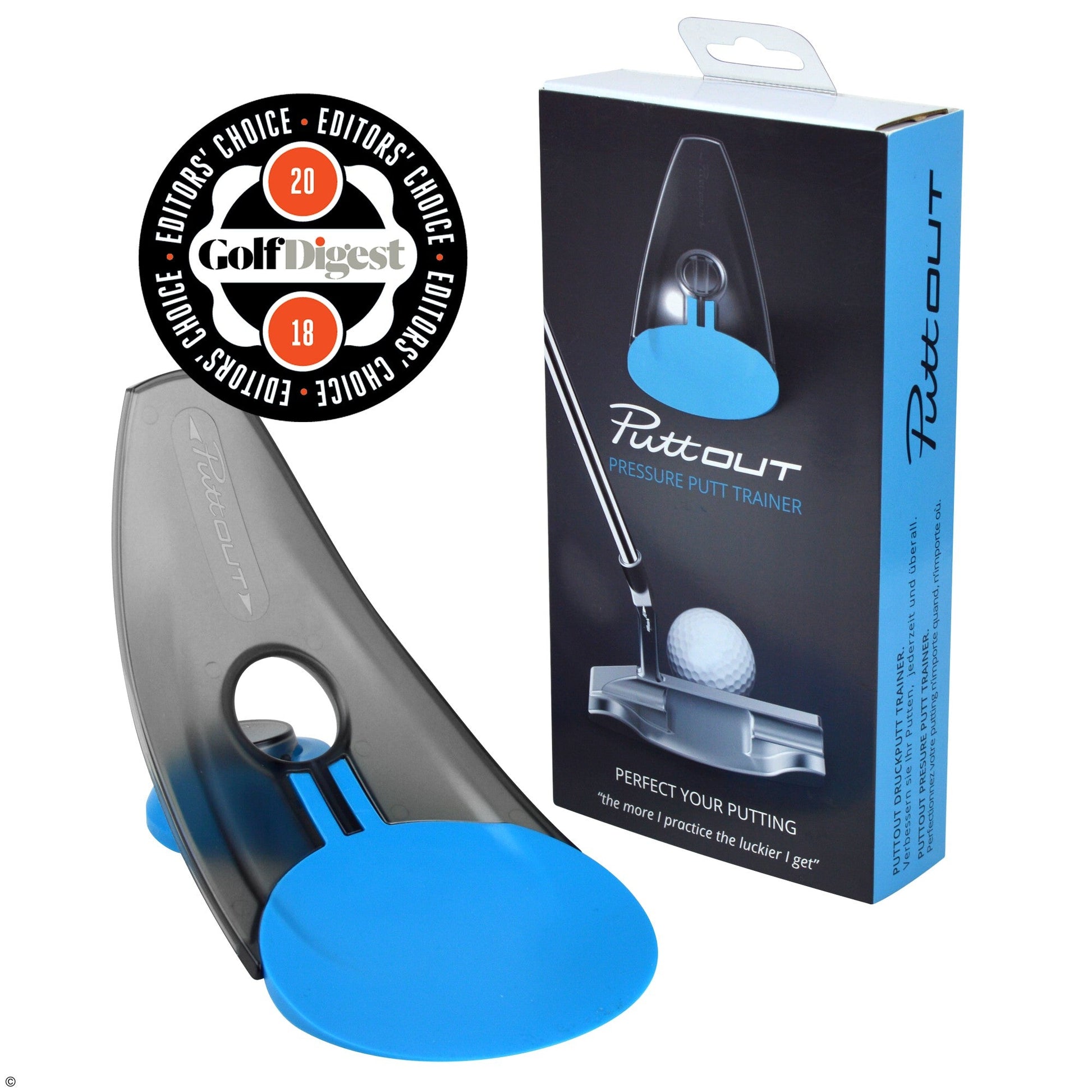 PuttOUT Pressure Putt Trainer.