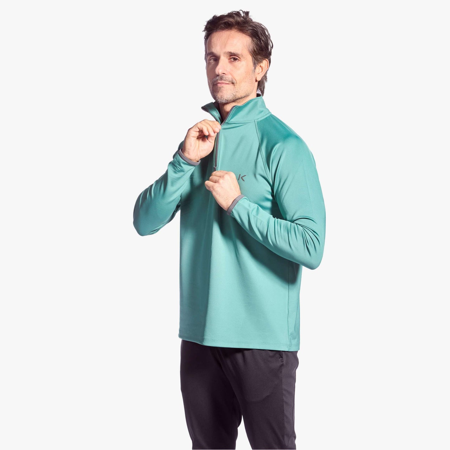 Kymira Flow Collection - Quarter Mid Zip for Men