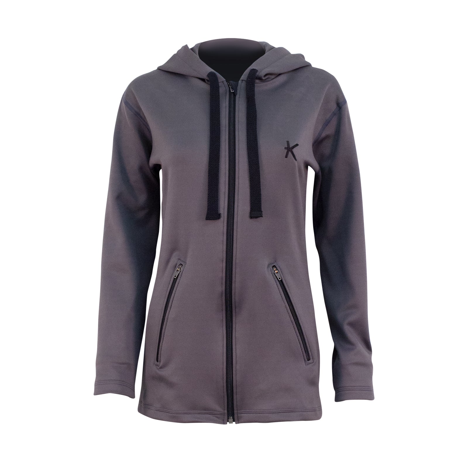 Kymira Infrared Zipped Fleece Hoodie for Women.