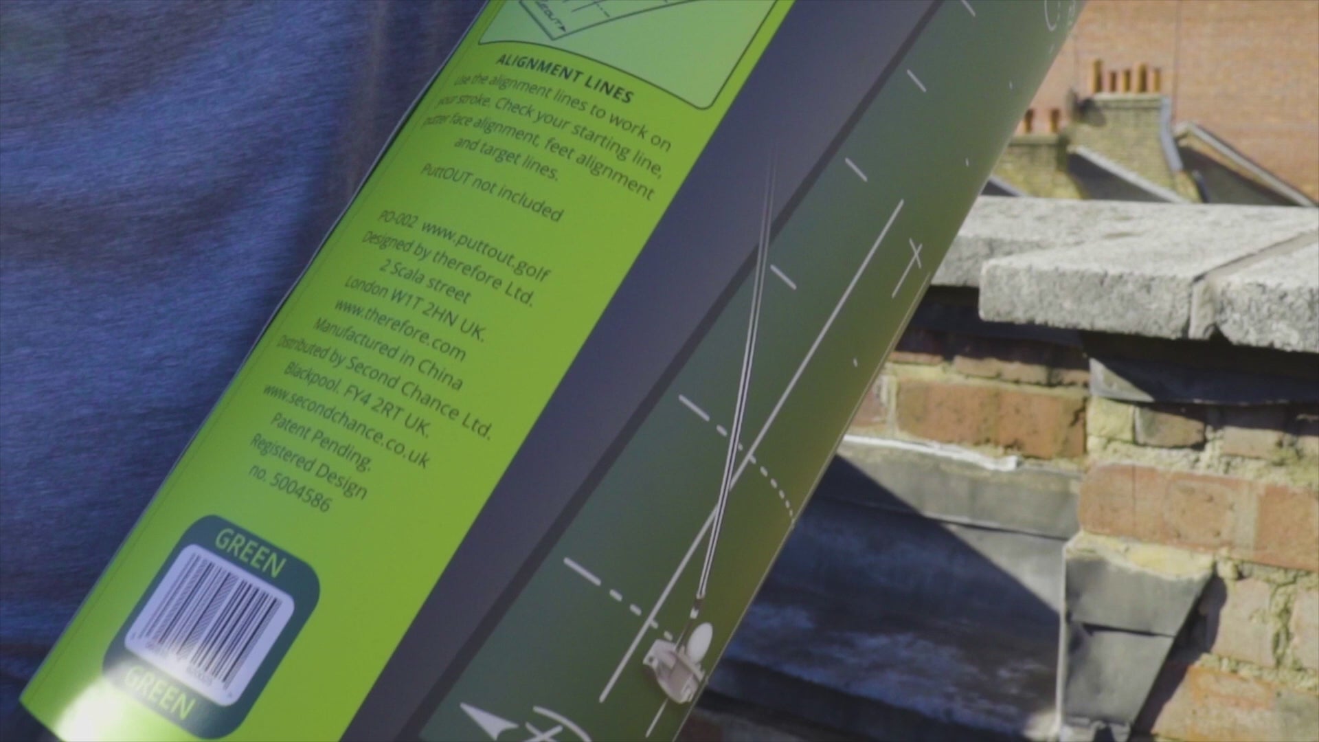 PuttOUT Putting Mat.